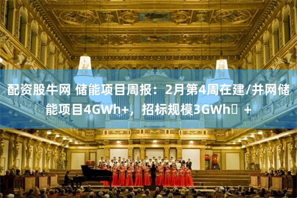 配资股牛网 储能项目周报：2月第4周在建/并网储能项目4GWh+，招标规模3GWh​+