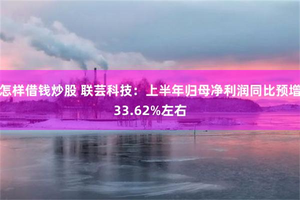 怎样借钱炒股 联芸科技：上半年归母净利润同比预增33.62%左右